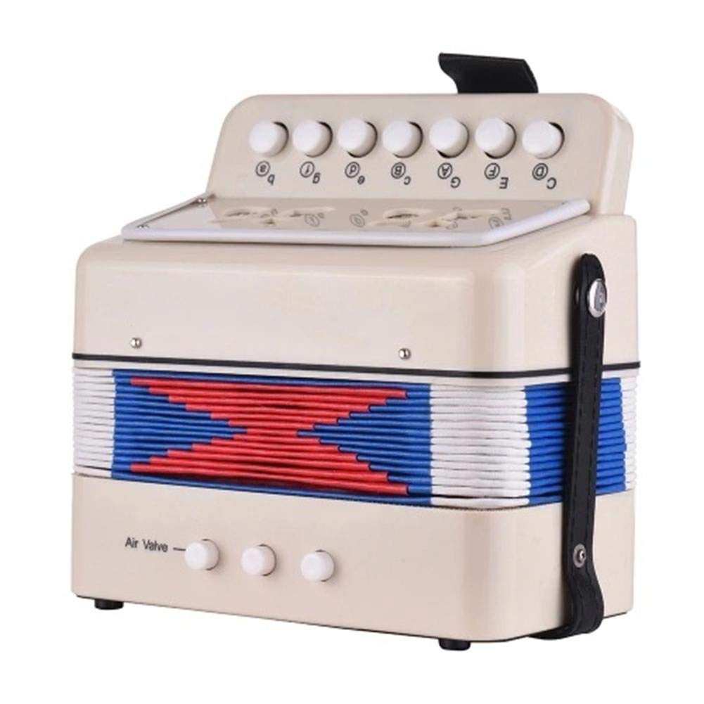 Amazon.co.jp: ミニ アコーディオン 7鍵 2ベース 子供用 楽器 音楽