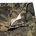 Maiyifu-GJ Men Camo Cotton Cargo Shorts Camouflage Outdoor Multi Pockets Short Relaxed Fit Lightweight Military Short Pants (Yellow,30)