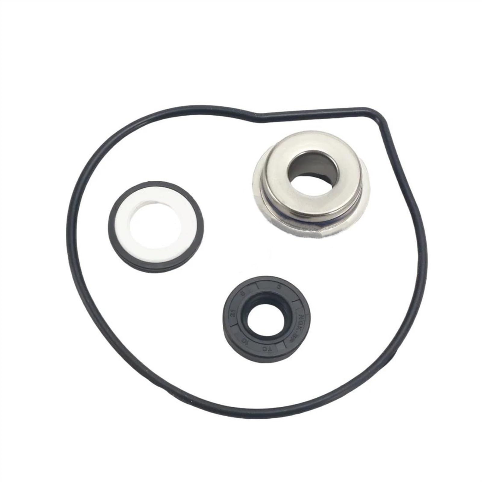 Accessori di ricambio Set Guarnizioni Meccaniche Pompa Acqua Per KAWASAKI ZX-10R ZX10R 2004 2005 2006-2010 ZZR1400 2006 2007 2008 2009 2010 2011 Guarnizione O-ring Di Tenuta