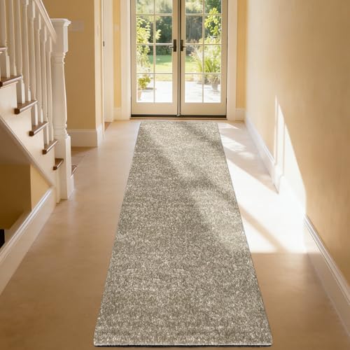 Tapete Decorativo Cortable 2x8 Pies Antideslizante Crema Gris miniatura 6