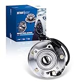 Detroit Axle - Rear Left Driver Side Wheel Bearing and Hub Assembly for 2009-2020 Dodge Journey [5 Lugs w/ABS]