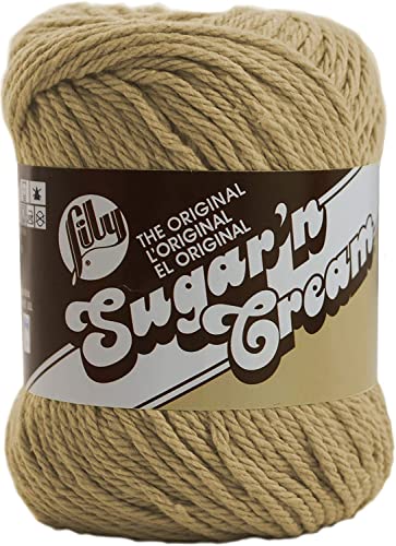 Lily Sugar'N Cream Jute Yarn - 6 Pack of 71g/2.5oz - Cotton - 4 Medium (Worsted) - 120 Yards - Knitting/Crochet - Image 2
