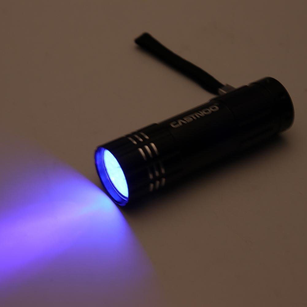 UV Flashlight LED Penlight Blacklight, 2 Light Source 3 Mode UV Light Waterproof (uv Light)