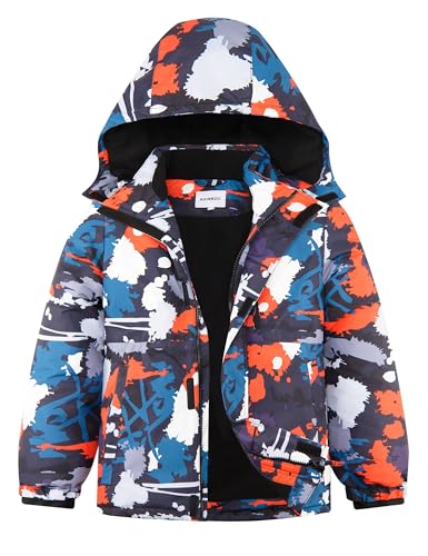 KFRRZC Boys Waterproof Winter Coat
