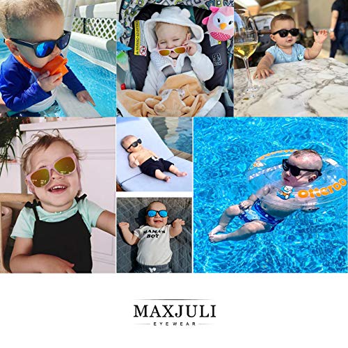 La Mejor Lista de Gafas de sol para Bebé - solo los mejores. 5 Gafas de sol para Bebé marca maxjuli (2)