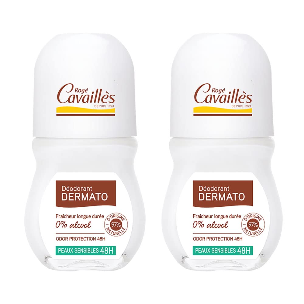 Rogé CavaillèsDermato Deodorant Sensitive Skin 48H Roll On 2 x 50ml