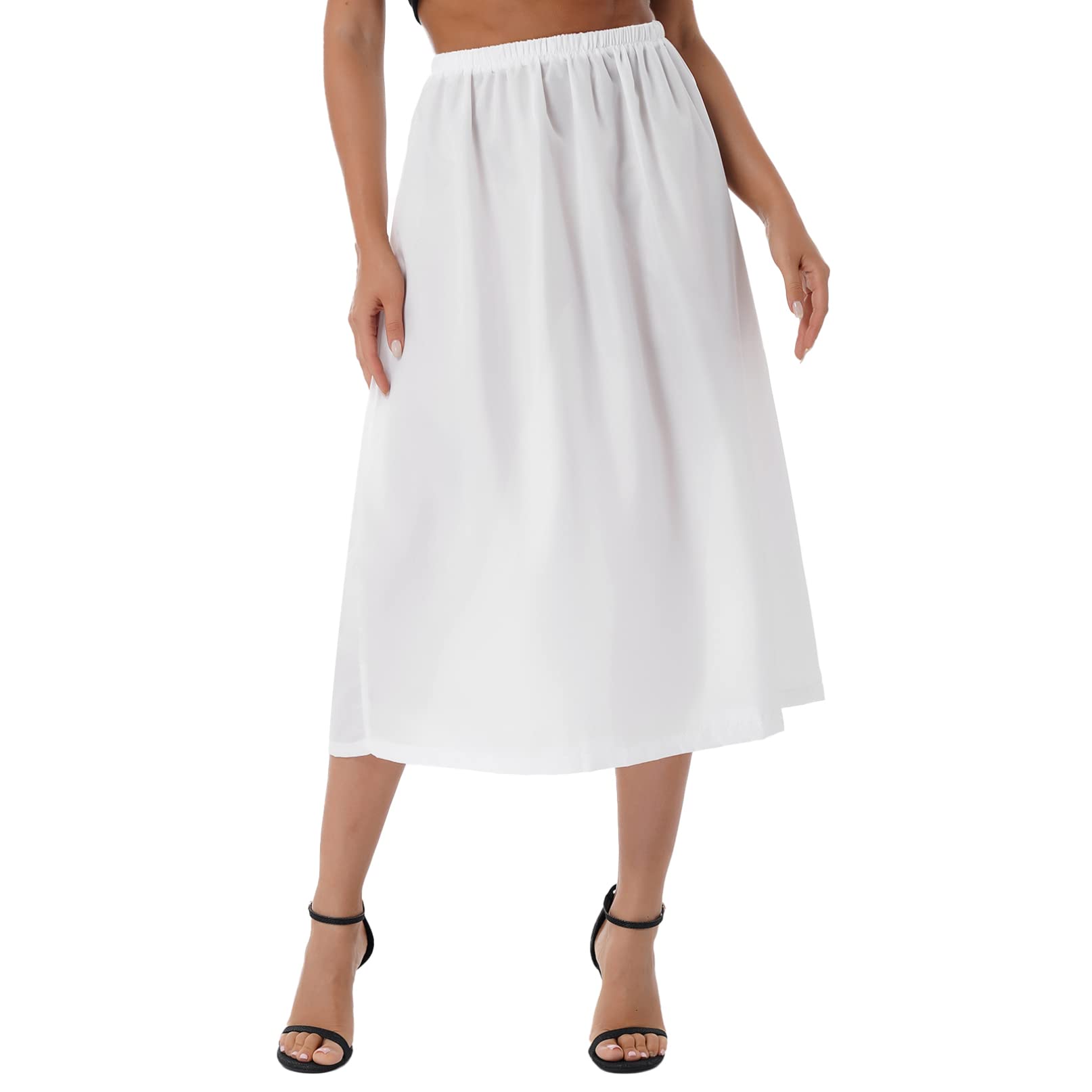 Cotton Slip Underneath Skirt Yizyifwomens Half Slip Cotton