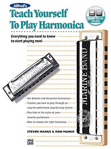 Alfred Music 00-14871 Alfred'S Teach Yourself To Play Harmonica cover