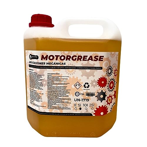 Desengrasante MotoGrease: Solución Profesional para Coches - Limpieza Potente y Desengrasante eficaz, quitagrasas de piezas mecanicas Ideal para Motores y Piezas Automotrices
