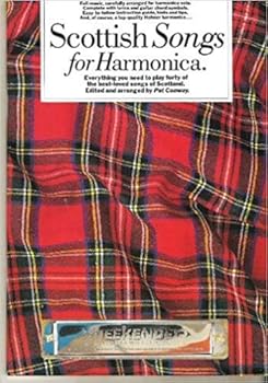 Paperback Scottish Songs for Harmonica Book