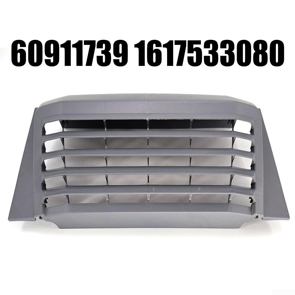 FUBESK Grille d'aération pour siège arrière de voiture pour Boxer, Fiat Ducato, Vauxhall Movano et Relay (à partir de 2006), noir