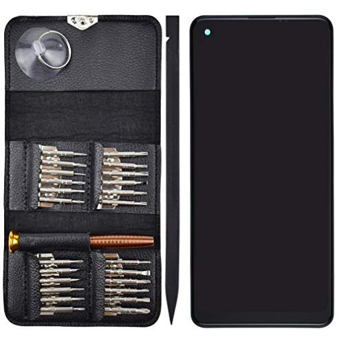 Image of SM-A215U LCD Screen Touch Digitizer Glass with Screen Frame Replacement for Samsung Galaxy A21 SM-A215U1 Black