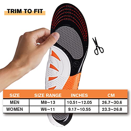 Plantillas delgadas ultraligeras para hombre talla 7-11 miniatura 5