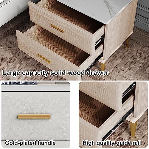 Table de chevet moderne 60 cm pour désencombrer votre chambre avec style - 4