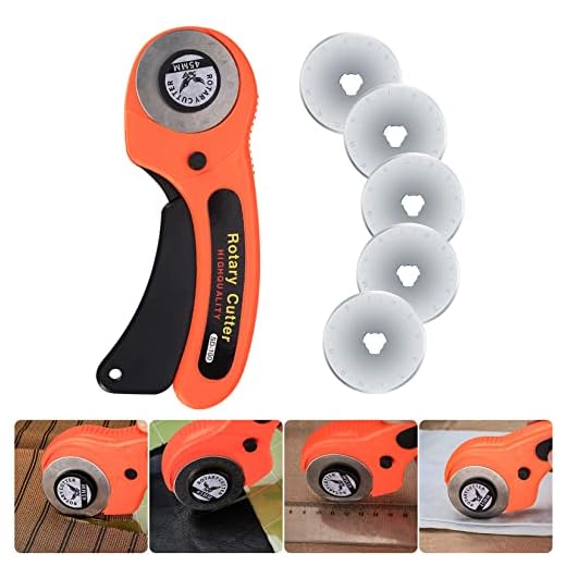 Versatile 45mm Rotary Fabric Cutter