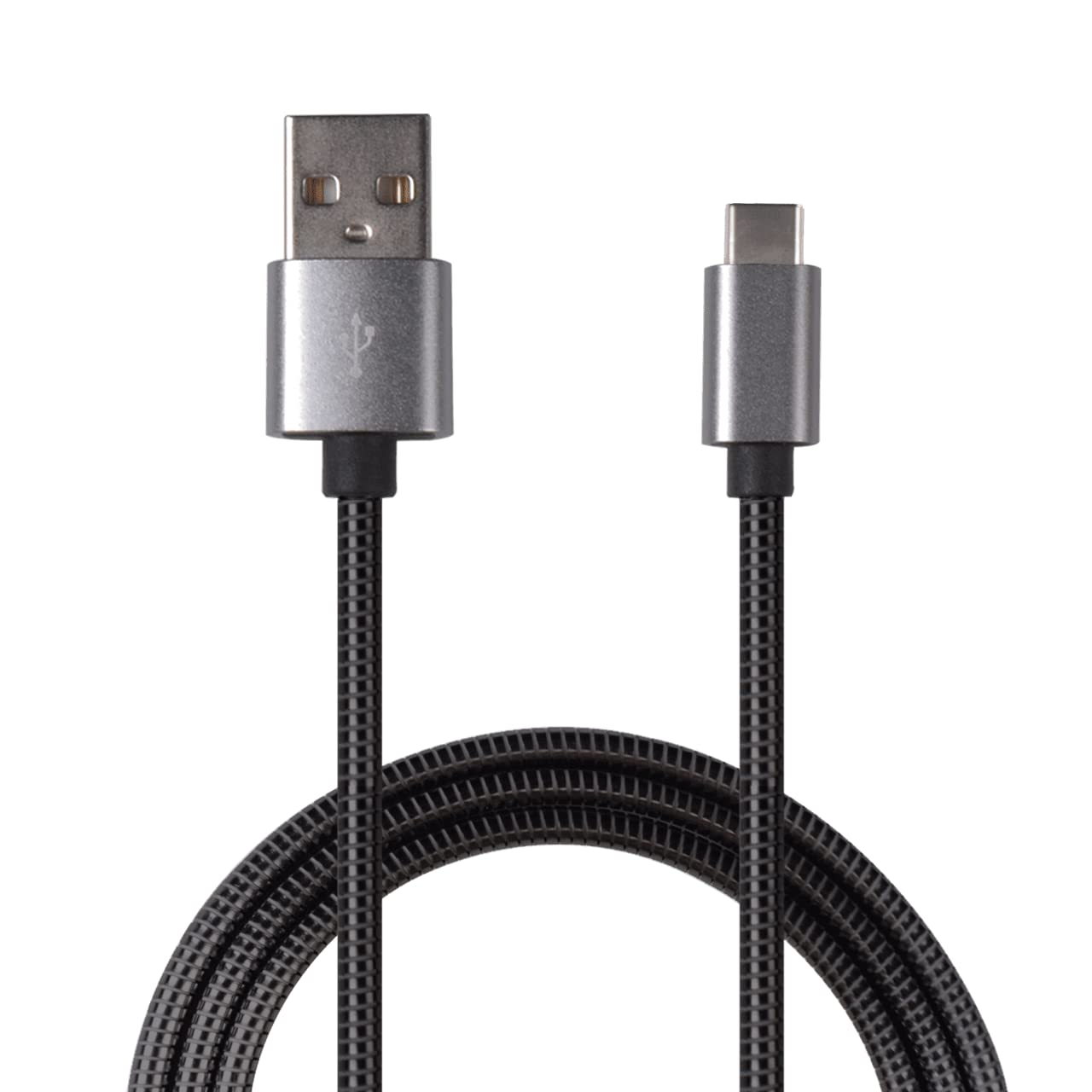 2GO USB Charging Cable Luxury 100 cm for USB Type C 3.1 Grey