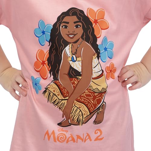 Disney Moana Shirt | Moana Shirts for Girls | Short Sleeve Shirts | Girls' Tees | Sizes 3T to 103
