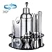 Produktbild X-cosrack Cocktail Shaker Set, Cocktailshaker Bar Set aus Edelstahl, 18 Teile mit Rutante Ausgang, Bartending Preminu für zu Hause, Bar, Reisen, Party und Outdoor zwischen