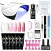 Produktbild Saint-Acior Schnell Aufbau Gel Nagelverlängerung uv Gel Nagelset 6 Farben Quick Extension Building Set Builder Gel Nageldesign Set