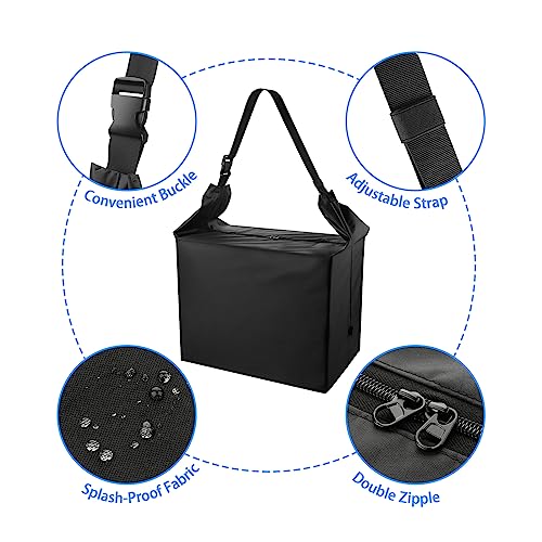 Image of Beautyflier Portable Travel Bag for Inglesina Fast Table Chair, Compatible with Ingenuity Booster Seat, The Travel Carry Storage Bag for Hook-on & Booster Seats for Travel, Go Out, or Daily Use
