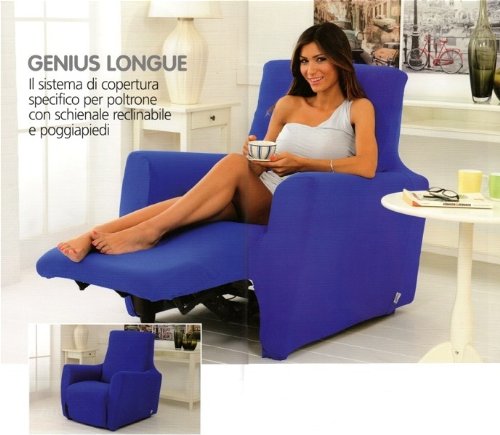 Copristruttura Per Poltrona Lounge Genius Biancaluna Assortiti