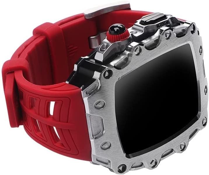 Boîtier montre alliage de zinc premium et bracelet silicone robuste