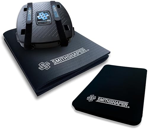 Miniatura 2 de PRO Ab Squat Roller Dual Mat Bundle (PRO ASR con una alfombrilla para sentadillas y una súper almohadilla)