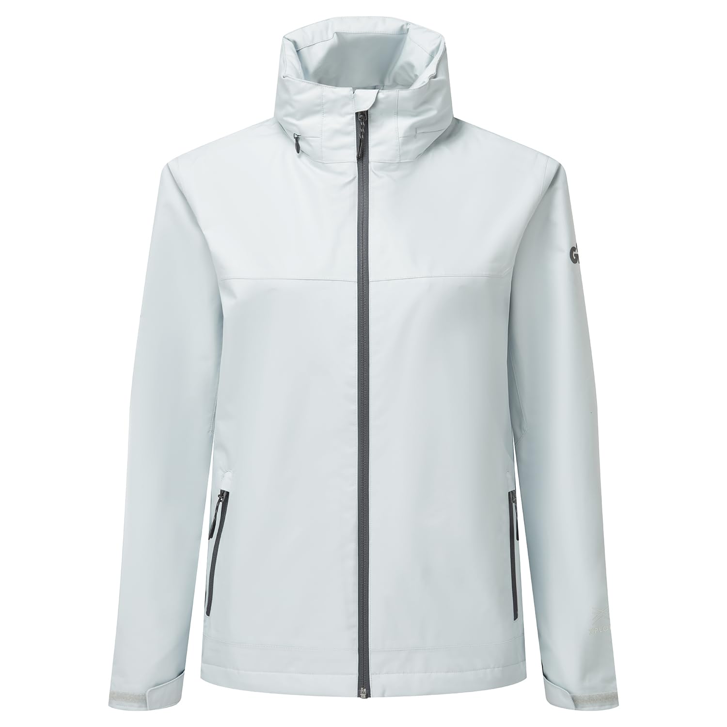 Gill Womens Crew Pilot Jacket - Breathable, Waterproof & Windproof (Grey, XXL)