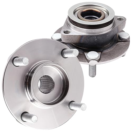 Image of ECCPP 2-Piece 513344 Wheel Hub Bearing for Nissan Cube 2009-2014 | 4 lugs w /ABS Sensor Pre-Greased Sealed