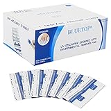 Cotton Nail Polish Remover Pads Acetone Nail Polish Remover 200 PCS Gel Nail Wipes Individually Wrapped Lint Free Nail Wipes, Gel Nail Wrap Remover Nail Cleaner Pads Soak Off Remover for Acrylic Nails