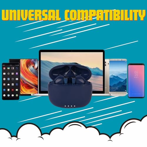 Image of Bluetooth Ear Buds with Fast Pairing Portable Charging Case Noise Isolation Mic for Calling Music Gaming (Design 303)