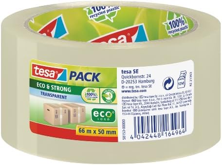 tesafilm eco & Clear Transparent Self-Adhesive Tape - Environment ...