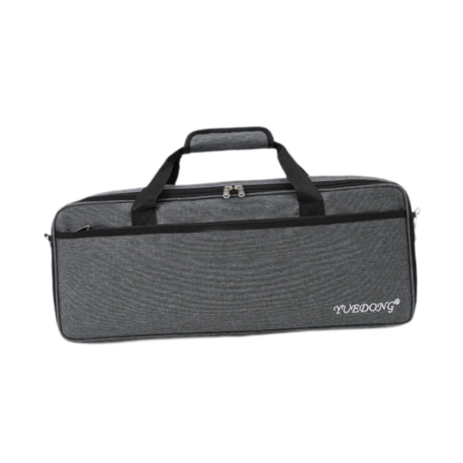 Bolsa de transporte para efectos de guitarra con compartimento para pedal, 52x20x12.5cm