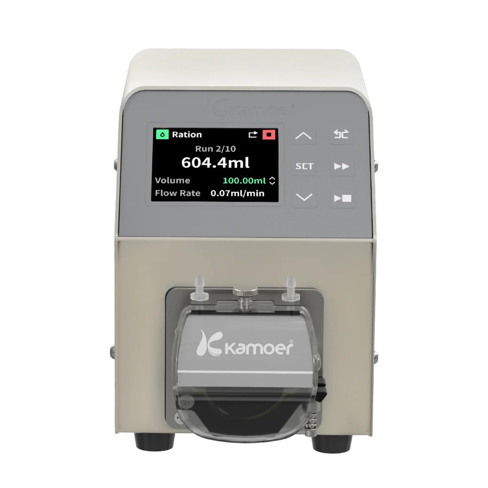 Pompe péristaltique LLS Plus V3 à moteur pas à pas en boucle fermée, AC110V-220V, vitesse variable, débit 180 ml/min, pompe doseuse intelligente for laboratoire
