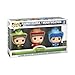 Funko Pop! Disney: Sleeping Beauty - Flora, Fauna, & Merryweather Fairy Godmother Vinyl Figure 3 Pack, Spring Convention Amazon Exclusive