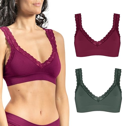 Risalti Reggiseno Senza Ferretto con Spalla in...