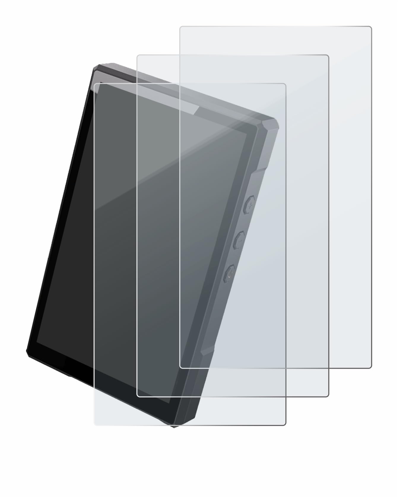 BROTECT Anti-Glare Glass Screen Protector Matte Compatible with Luoran N2 (3 Pack) - Anti-Scratch 9H Protection Film