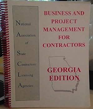 Spiral-bound Business and Project Management for Contractors (Georgia Edition) Book