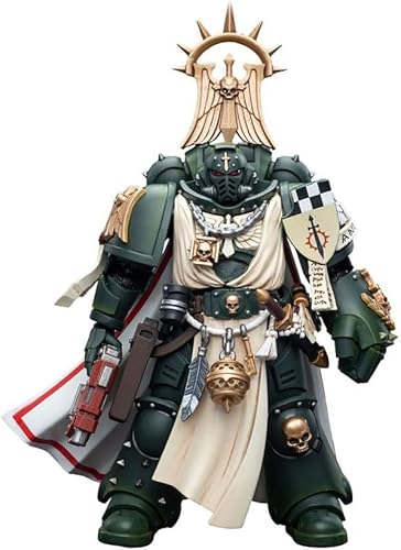 JoyToy Warhammer 40K Dark Angels Master with Power Fist - Figura de acción a escala 118