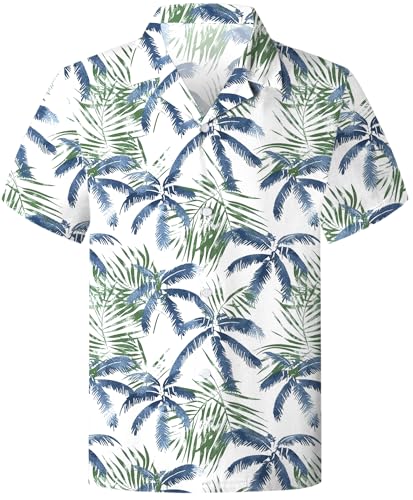 Image of SANGTREE Family Matching Hawaiian Outfits , Casual Beach Travel Clothes ,Vacation Clothing Set for Women & Men & Girls & Boys
