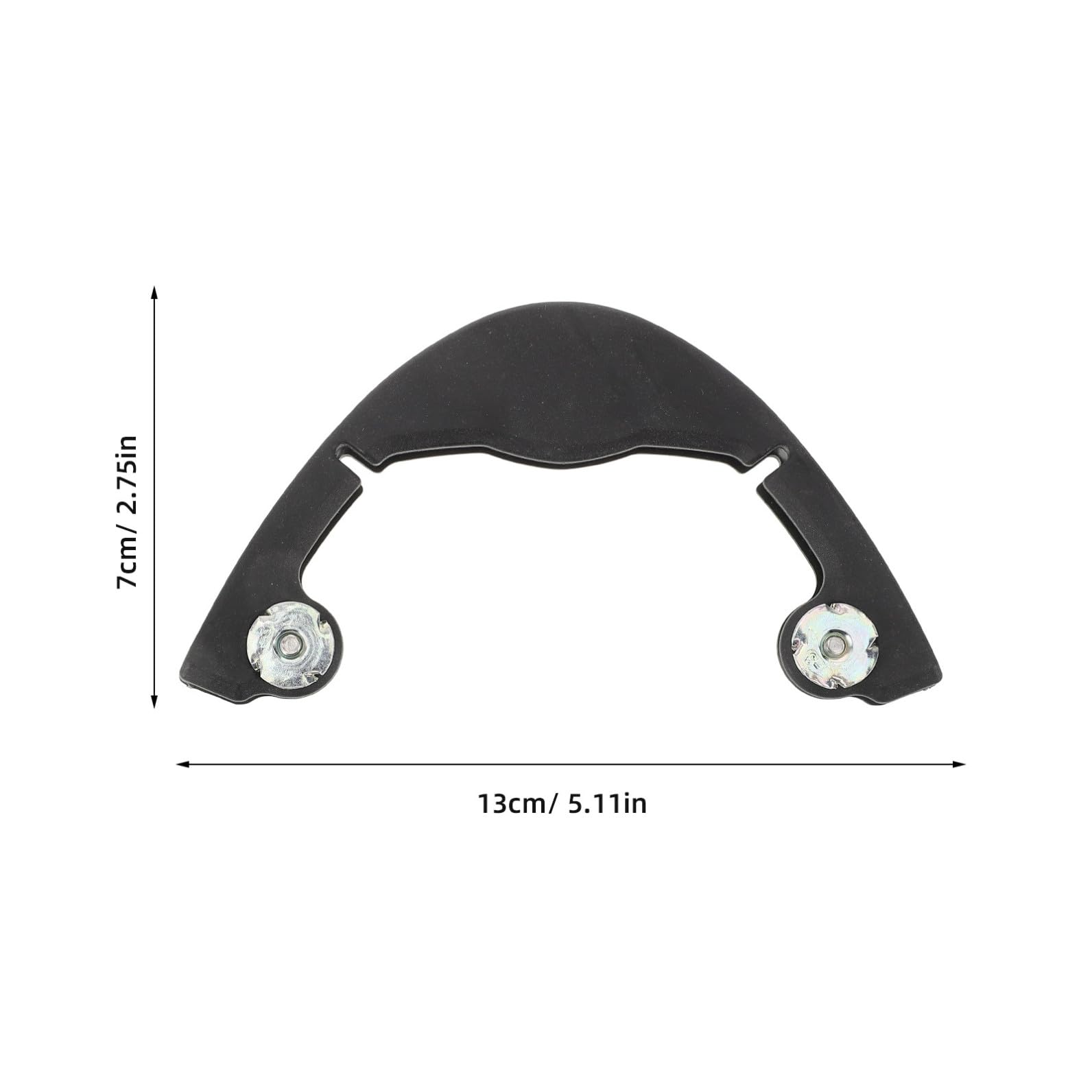 HANABASS Housse De Protection pour Snowboard Protecteurs De Queue De Planche à roulettes Accessoire De Planche à roulettes Pare-Chocs De Planche à roulettes Bande Black Plastique