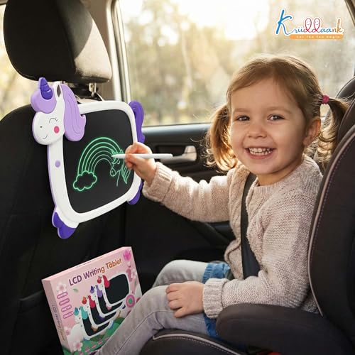 Image of Unicorn LCD Writing Magic Tablet 8.9 Inch, Electronic Drawing Pad for Kids, Preschool Early Education Toy, Toddler Travel Game for Boys & Girls, Birthday Gift for 3 4 5 6 7 8 9 Year