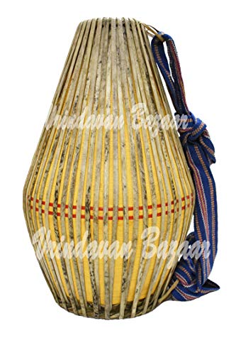 Mridangam en argile tambour jaune pour retrouver le vrai son des kirtans
