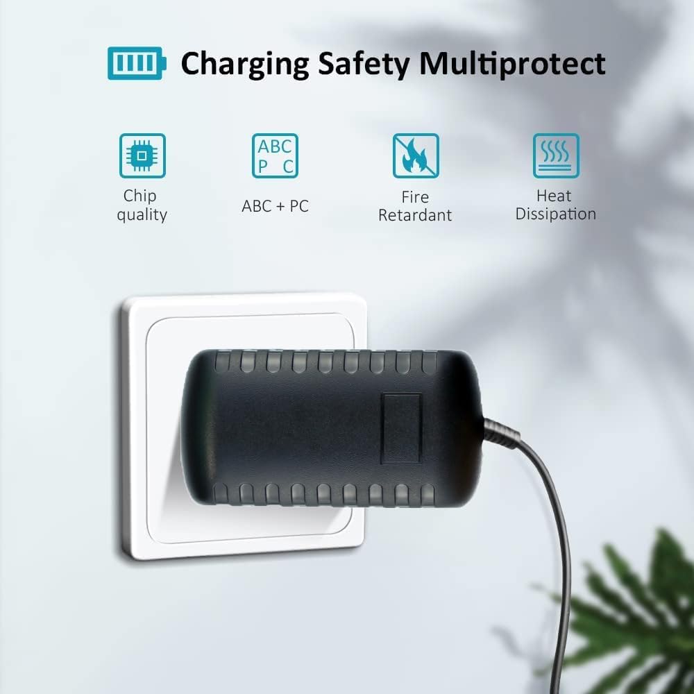 12V 1.5A Chargeur Adaptateur d'alimentation Câble pour Yamaha Clavier PSR-E383, PSR-F52, E473, PSR-78, P-145, P-225, NP-15, NP-35, PA-130, PA-150b, P125, EZ-220 Piano électronique