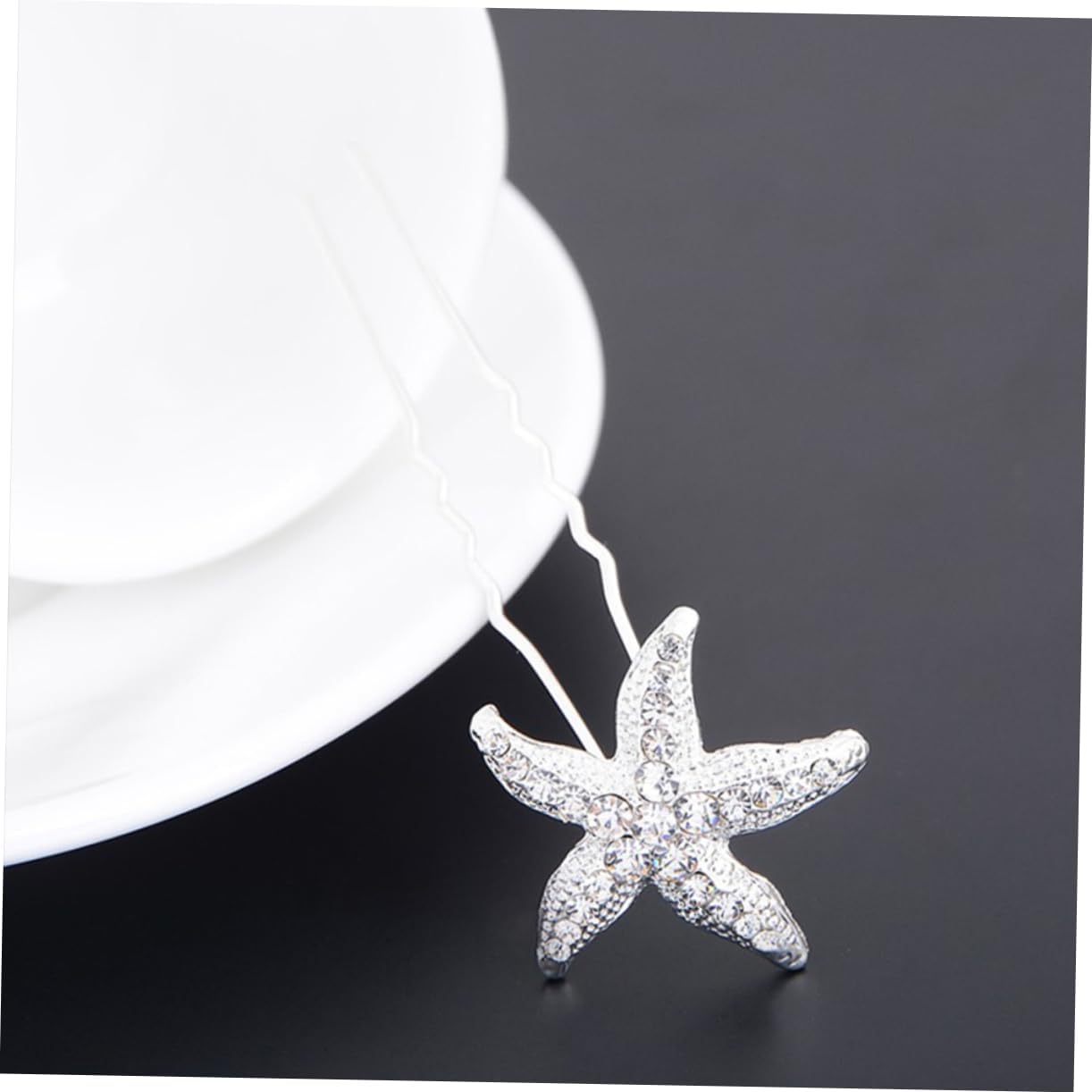 美しいヘアクリップ、54個のヘアピンエレガントなヘアクリップヘアアクセサリーU字型ヘアピン繊細なヘアピンヘアバレッタラインストーンピ