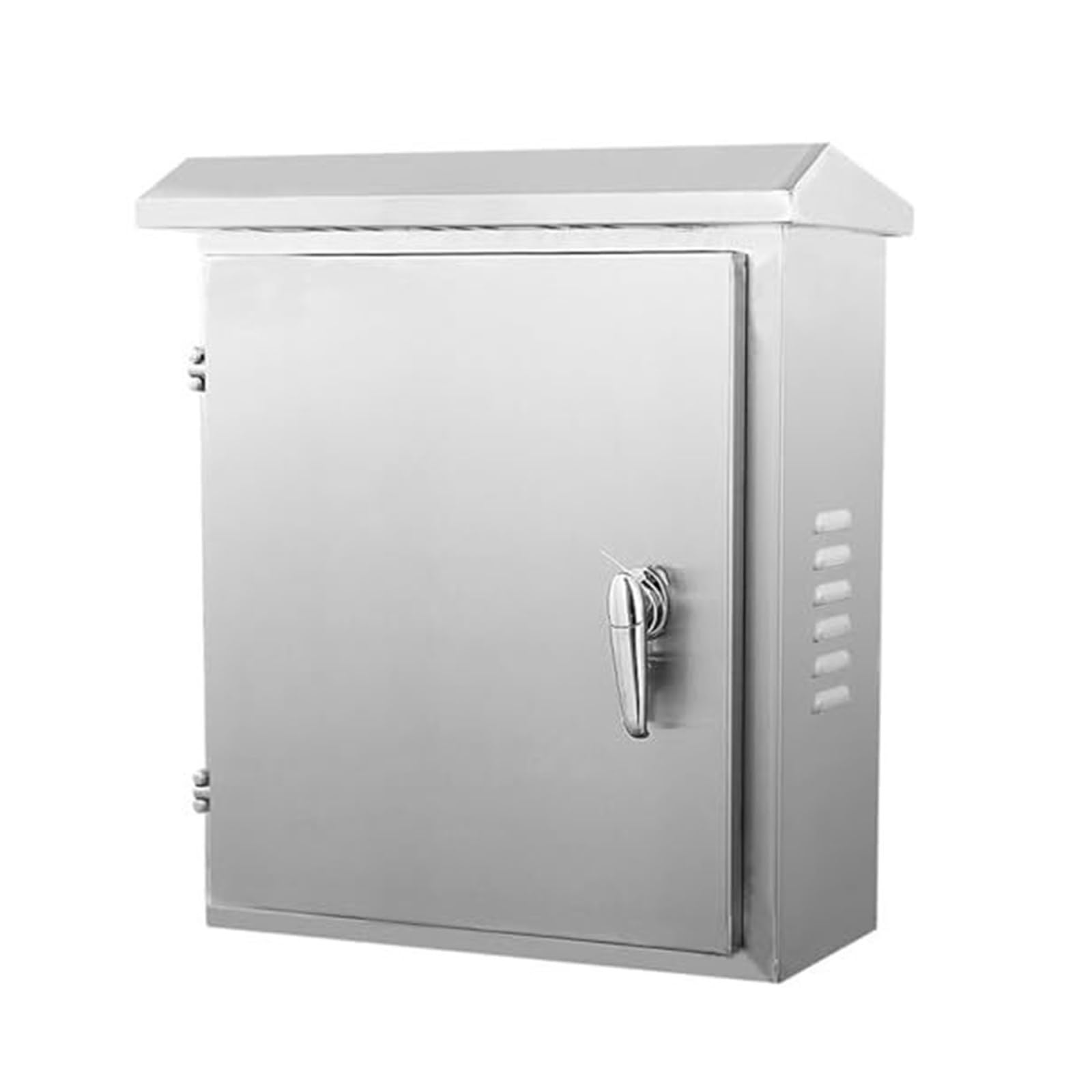 XBTGS Caja de contador eléctrico, caja de conexiones eléctricas de acero inoxidable, resistente a la intemperie, cerradura de seguridad, varios tamaños, 40 x 20 x 50 cm