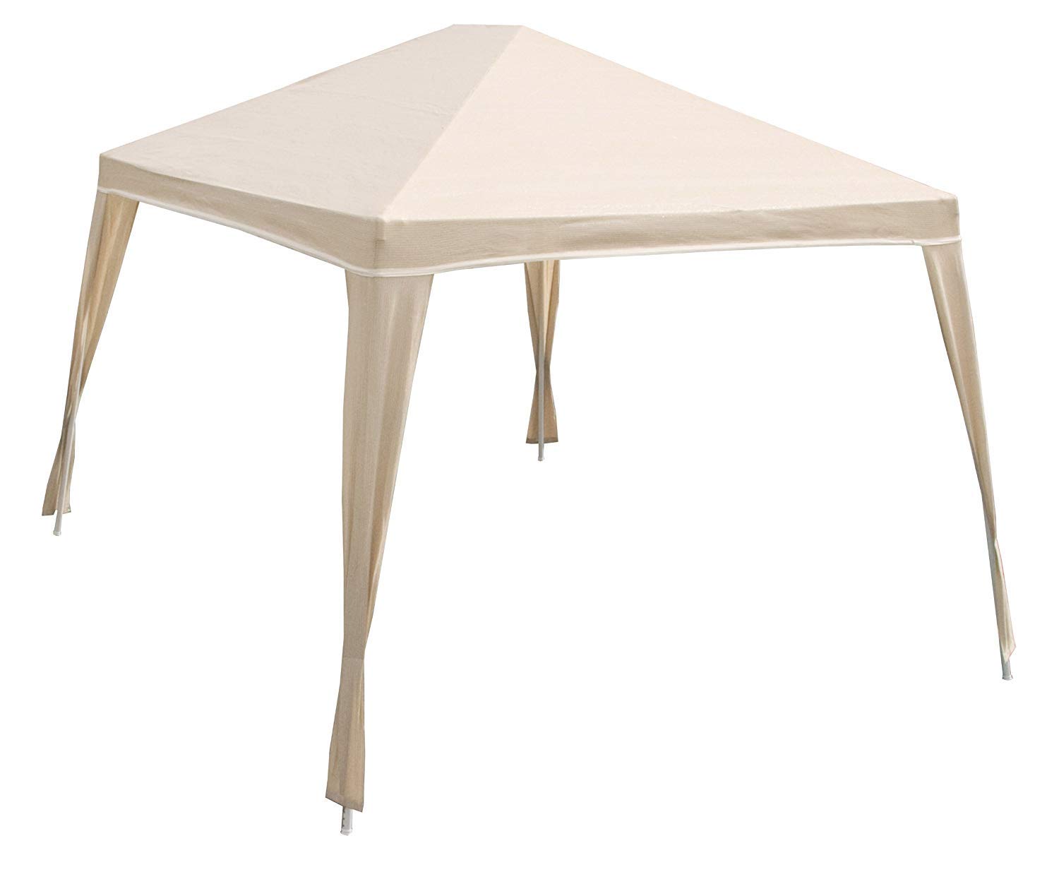 Coolaroo Isabella 90% UV Block Easy to Assemble Travel Canopy Gazebo Tent 10' x 12', Camel