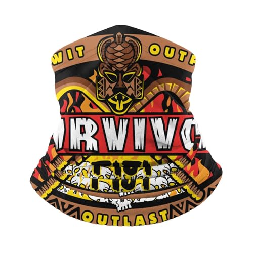 Headband & Neck Gaiter Face Cover, Uv Protection, Lightweight & Breathable, Ski Mask