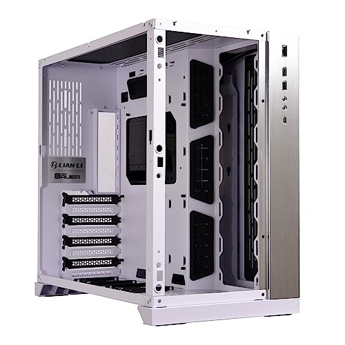Image of LIAN LI PC-O11 Dynamic Mid-Tower ATX Computer Case I Gaming Cabinet I PC Cabinet I Chassis I Support - E-ATX /ATX /Micro-ATX /Mini-ITX PC-O11DX - White - G99.O11DW.in