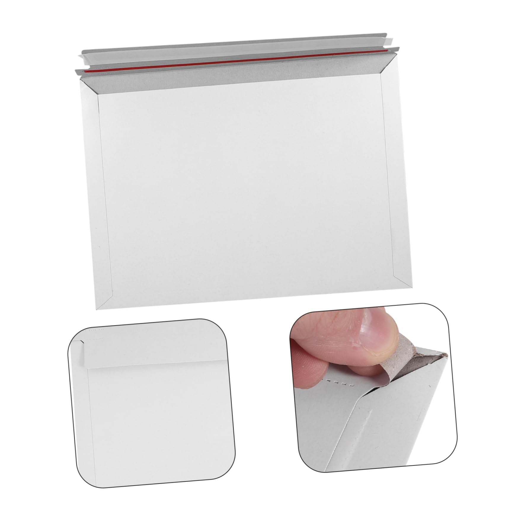 30piezas Bolsa Para Documentos Sobres Económicos De Cartón Kraft Sobres Autosellables Para Proteger Invitaciones Fotos y Documentos Para Envíos Postales y Bodas